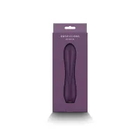 NS NOVELTIES rúdvibrátor Obsessions Romeo Dark Purple - sötét lila színben, vízálló, akkumulátoros