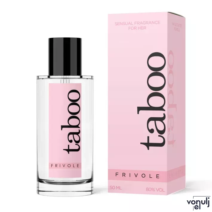 RUF női parfüm Taboo Frivole For Her 50 ml - feromon tartalmú, szantálfa, ylang-ylang illattal
