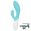 Csiklóizgatós g pont vibrátor LELO Ina Twist Aqua - akkumulátoros, vízálló