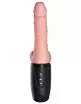 Élethű vibrátor Pipedream 6.5" Thrusting Cock with Balls Triple Threat - akkumulátoros