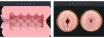 FLESHLIGHT maszturbátor Stamina Training Unit Quickshot Lady/Butt  - realisztikus, ánusz és vagina nyílással, testszínű, vízálló, vibráció nélküli