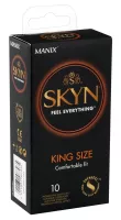 MANIX óvszer Skyn Large - Sensoprene anyagból, latex mentes, nagyméretű, 10 db