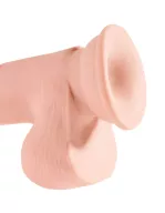 Élethű műpénisz Pipedream 7.5" Triple Density Cock with Balls - vízálló