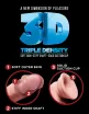 Élethű műpénisz Pipedream 7.5" Triple Density Cock with Balls - vízálló