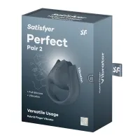 Pénisz gyűrű Satisfyer Perfect Pair 2 - akkumulátoros,vízálló