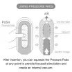 TENGA maszturbátor Flip Zero Black - vákuumos, vízálló, fekete színű tokban