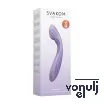 G pont vibrátor Svakom Margot Lilac Swirl - akkumulátoros, vízálló
