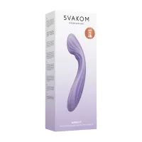 G pont vibrátor Svakom Margot Lilac Swirl - akkumulátoros, vízálló
