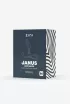 ZINI prosztata izgató Janus Anti Shock Prostate Massager M - fekete színben, M méretben, vibráció nélküli, vízálló