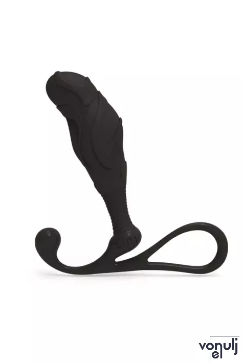 ZINI prosztata izgató Janus Anti Shock Prostate Massager L - fekete színben, L méretben, vibráció nélküli, vízálló