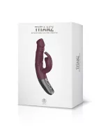 Csiklóizgatós g pont vibrátor NMC Titanz 7" Rubin Red