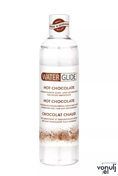 WATERGLIDE intim síkosító Hot Chocolate 300 ml - vízbázisú, érzékeny bőrre is, csokoládé illattal, óvszerhez és segédeszközhöz is