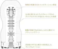 TENGA maszturbátor Premium Original Vacuum Cup Strong - erős intenzitású, vákuumos, vízálló