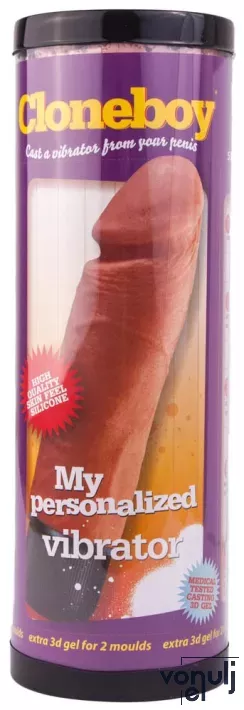 CLONEBOY péniszmásoló szett Vibrator-Kit - testszínű, behelyezhető vibrátorral