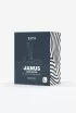 ZINI prosztata izgató Janus Anti Shock Prostate Massager L - fekete színben, L méretben, vibráció nélküli, vízálló