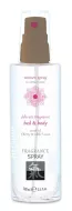 SHIATSU vágyfokozó spray Bed & Body Spray Cherry & White Lotus 100 ml - feromon tartalmú, ágyra és testre fújható spray, meggy és lótusz illattal