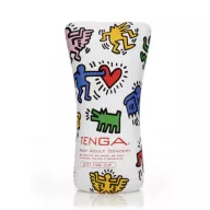 TENGA maszturbátor Keith Haring Cup Soft Tube - lágy intenzitású, vákuumos, vízálló, egyszer használatos