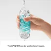 TENGA maszturbátor Spinner 02 Hexa- vízálló, narancssárga színű tokban