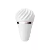 SATISFYER rezgő csiklóvibrátor Layons Sweet Sensation - fehér-arany színben, vízálló, akkumulátoros