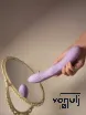 G pont vibrátor Svakom Selena Pastel Lilac - akkumulátoros, vízálló