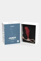 ZINI prosztata izgató Janus Lamp Iron Prostate Massager L - bordó és arany színben, L méretben, vibráció nélküli, vízálló