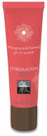 SHIATSU stimuláló gél Stimulation Gel Pomegranate & Nutmeg 30 ml - hölgyeknek, csiklóstimuláló hatással, gránátalma és szerecsendió illattal