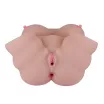 MISTRESS maszturbátor Double Hole 3D V - realisztikus, testszínű, mellekkel, vagina és ánusznyílással, vízálló, vibráció nélküli