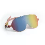 NS NOVELTIES erotikus maszk Spectra Bondage Blindfold Rainbow - színes, fetish játékokhoz