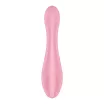 SATISFYER G-pont vibrátor G-Force Pink - rózsaszín színben, vízálló, akkumulátoros