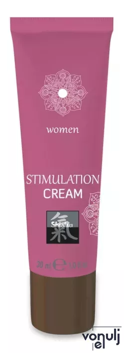 SHIATSU stimuláló krém Stimulation Cream 30 ml - hölgyeknek, csiklóstimuláló hatással