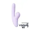 Csiklóizgatós g pont vibrátor Svakom Duoglow Pastel Lilac - akkumulátoros, vízálló