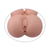 MISTRESS torzó maszturbátor Double Hole 3D IV - realisztikus, testszínű, mellekkel, vagina és ánusznyílással, vízálló, vibráció nélküli