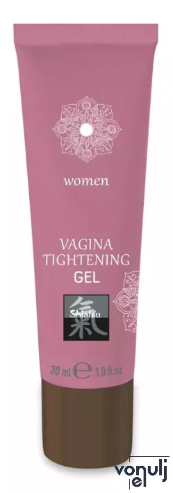 SHIATSU stimuláló gél Vagina Tightening Gel 30 ml - hölgyeknek, vaginaszűkítő hatással