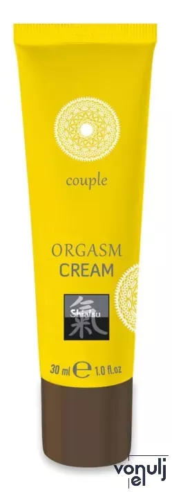 SHIATSU stimuláló krém Orgasm Couple Cream 30 ml - pároknak, vágyfokozó hatással