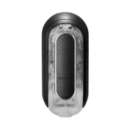 TENGA péniszvibrátor Flip Zero Electronic Vibration Black - vízálló, akkumulátoros, fekete színben, TPE