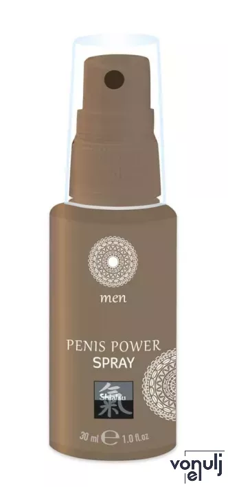 SHIATSU erekciónövelő spray férfiaknak - japán menta és bambusz illattal 30 ml
