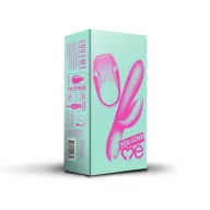 Vibrátor szett Rocks-off Love Me - csiklóizgatós vibrátor és péniszgyűrű