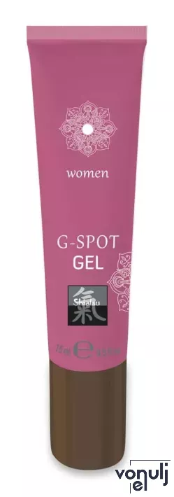 SHIATSU stimuláló gél G-spot Gel 15 ml - hölgyeknek, g-pont stimuláló hatással