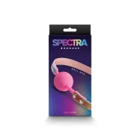 NS NOVELTIES szájpecek Spectra Bondage Ball Gang Rainbow - színes, fetish játékokhoz