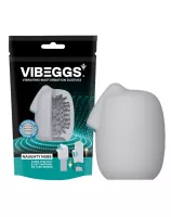 Maszturbációs tojás VIBEGGS Naughty Nubs - vibrátoros