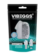 Maszturbációs tojás VIBEGGS Naughty Nubs - vibrátoros