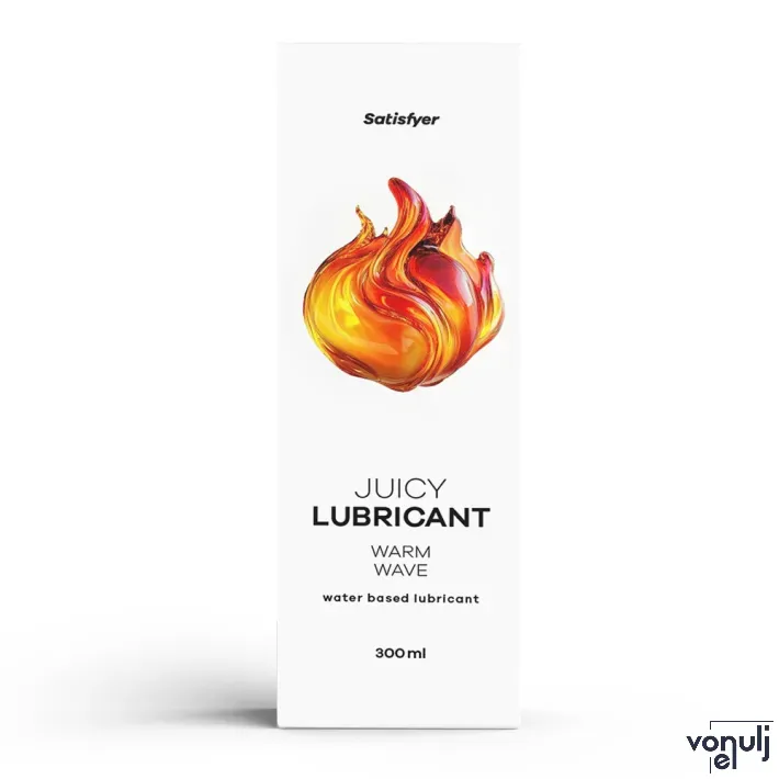 Vízbázisú intim síkosító Satisfyer Warm Wave 300 ml