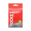 TENGA maszturbátor Pocket Block Edge - kompakt kivitel, egyszer használatos