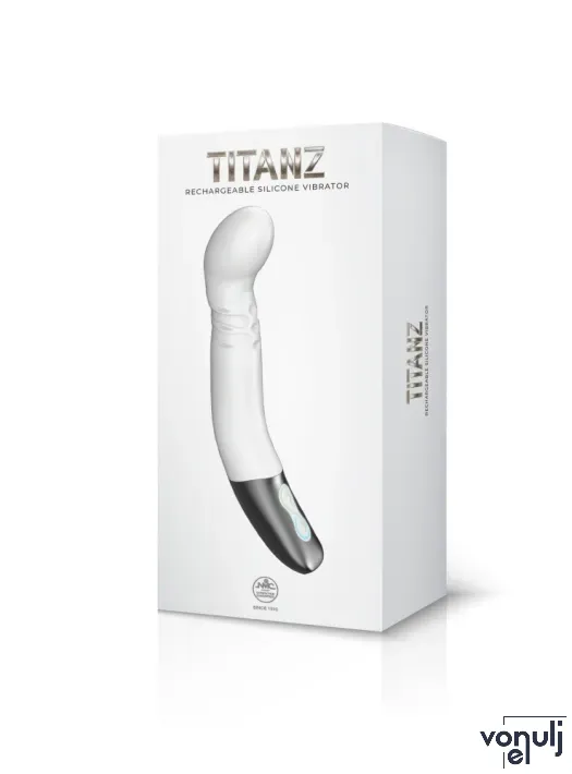 G pont vibrátor NMC Titanz 8" Ivory White