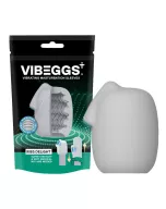 Maszturbációs tojás VIBEGGS Ribs Delight - vibrátoros