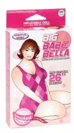 NMC guminő Big Babe Bella Mini Doll - testszínű, kis méretű, 2 kéjnyílással, vízálló