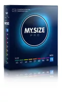 MY SIZE PRO óvszer Condoms 72 mm - latex, 3 db