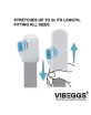 Maszturbációs tojás VIBEGGS Ribs Delight - vibrátoros
