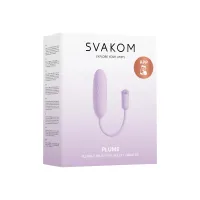 Vibrációs tojás Svakom Plume Pastel Lilac - akkumulátoros, vízálló