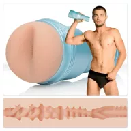 FLESHLIGHT maszturbátor Fleshjack Boys Johnny Rapid Man Cave - realisztikus, ánusz formájú, testszínű, vízálló, vibráció nélküli